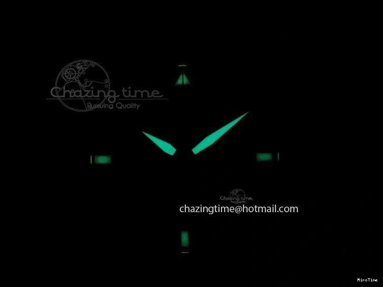 MIROTIME 0414 Pilot Chrono IW388003 Real Ceramic V6F Best Edition Green Markers On Black Nylon Strap A Effortless 7283